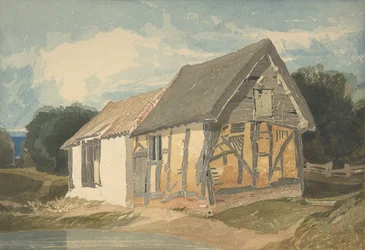 Edificio Agricolo vicino a uno Stagno, 1808-11