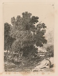 Liber Studiorum: Tavola 16, Uno studio, 1838