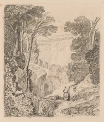 Liber Studiorum: Tavola 2, Vista di Clifton