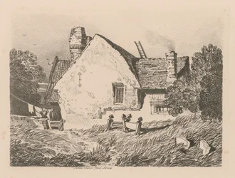 Liber Studiorum: Tavola 39, Vista ad Ashdted, Surrey