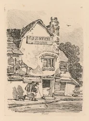 Liber Studiorum: Tavola 41, Casa a Bristol