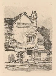 Liber Studiorum: Tavola 41, Casa a Bristol, 1838