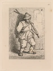 Liber Studiorum: Tavola 48, Uno studio, 1838