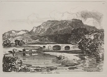 Liber Studiorum: Tan y Beolch, Galles del Nord, 1838
