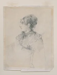 Ritratto di Mrs Parr(?), sorella di Mrs John Sell Cotman, chiamato 