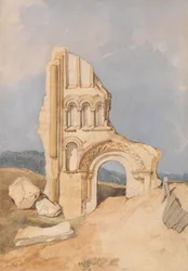Rovina di una chiesa normanna