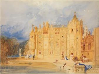 La casa abbaziale, abbazia di Saint-Ouen, Rouen
