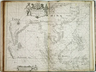 Carta della parte commerciale delle Indie Orientali e della Cina, con le isole adiacenti, da Surrat al Giappone
