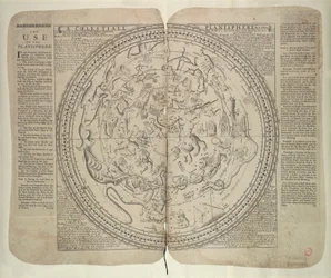 Lo zodiaco stellato, dai cui limiti sono delimitati i percorsi visibili di tutti i pianeti - John Seller autore, idrografo del re serenissimo
