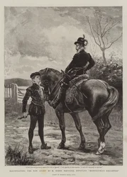 Illustrazione della nuova storia di H Rider Haggard, intitolata La figlia di Montezuma