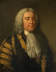 Ritratto di The Rt. Hon. Henry Pelham 1694-1754