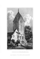 Chiesa di Sompting, Sussex, 1829