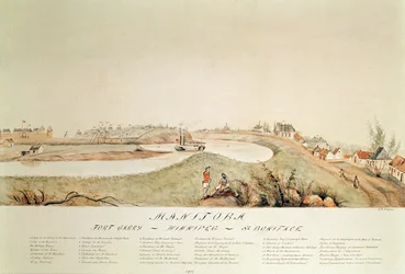 Manitoba, Stazione commerciale della Hudson Bay Company, 1871