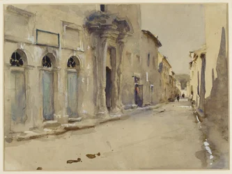 Una strada in Spagna
