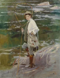 Un Giovane Pescatore di Salmoni, 1901