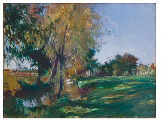 A Broadway, 1885 circa (olio su tela)