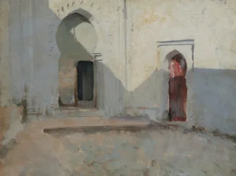 Cortile, Tetuan, Marocco, 1879-80