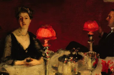 Le Verre de porto (dettaglio)
