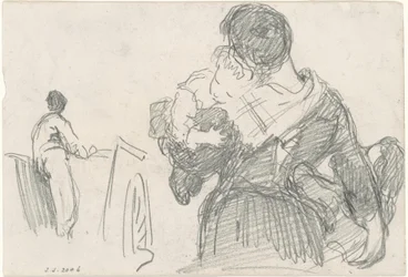 Madre e figlio [recto], c. 1871-1872