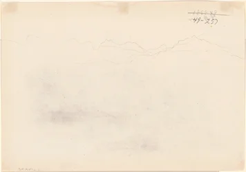 Montagne [verso]
