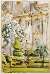 Palazzo e giardini, Spagna, 1912