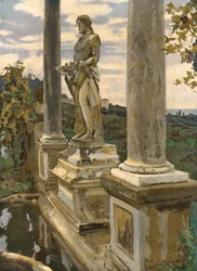Statua di Vertumno a Frascati, 1907, c1930