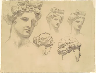 Studi per Apollo e le Muse, c. 1921