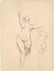 Studi di Vittoria per "Morte e Vittoria"
