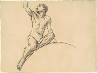 Studio per Figura sopra la Musica, 1919-1920
