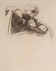 Studio per un angelo in 