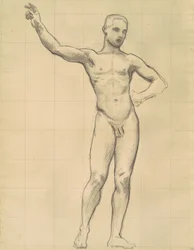 Studio di Apollo per Apollo e le Muse, c. 1921