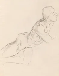 Studio di Eros per Eros e Psiche, decorazione a rilievo, Rotonda, Museo delle Belle Arti, Boston