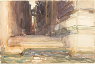 La Calle della Rosa con il Monte di Pietà, Venezia, c. 1904