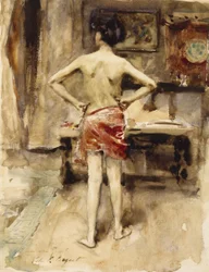 La modella