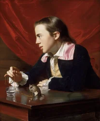 Un ragazzo con uno scoiattolo volante (Henry Pelham)