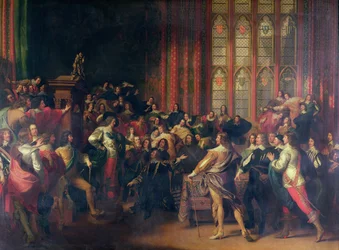 Carlo I chiede i cinque membri alla Camera dei Comuni nel 1642