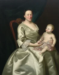 Ritratto della signora Daniel Rea e del bambino