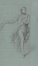 Studio per il capitano William George Fairfax per il dipinto "La vittoria di Lord Duncan"