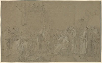 Studio per "La morte del conte di Chatham"