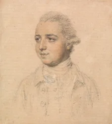 Ritratto di un giovane preso dal vivo, rivolto a sinistra