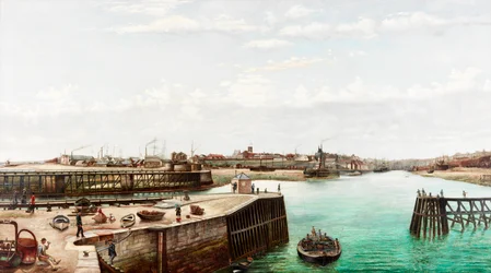 Porto di Sunderland, 1883