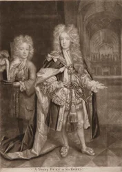 William, Duca di Gloucester e Benjamin Bathurst