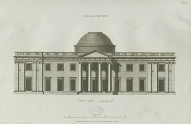 Chillington Hall: incisione