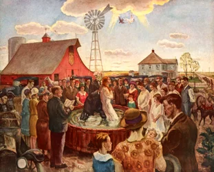 Battesimo in Kansas, tavola del libro