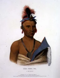 Kee-Shes-Wa, un capo Fox, pub. da F.O.W. Greenough