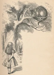 Alice e il Gatto del Cheshire, 1889