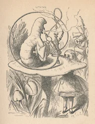 Alice e il bruco, 1889