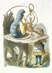 Alice incontra il bruco blu