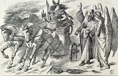 Cartone animato da Punch intitolato L