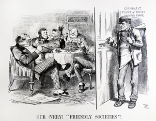 Cartone animato di John Tenniel intitolato 